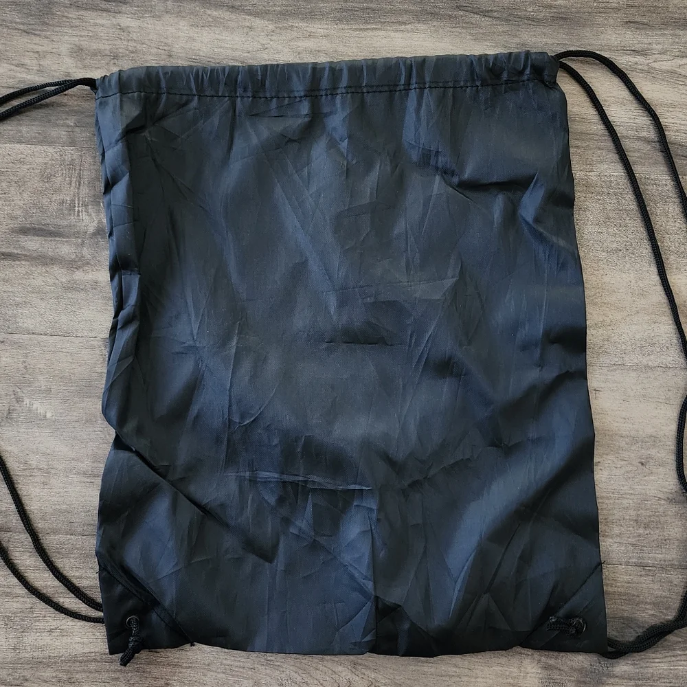 Yee Yee Apparel Logo Drawstring Backpack Black Granger Smith